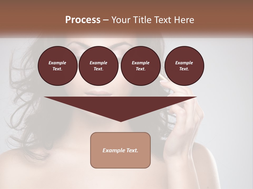 Style Glow Face PowerPoint Template