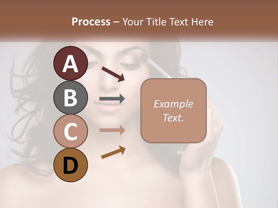 Style Glow Face PowerPoint Template