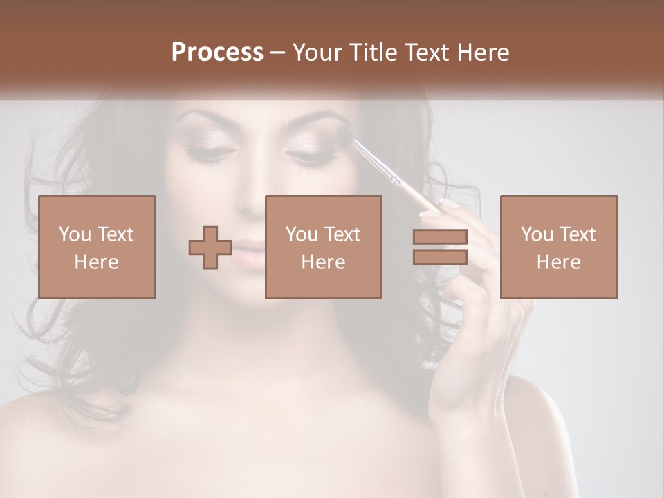 Style Glow Face PowerPoint Template