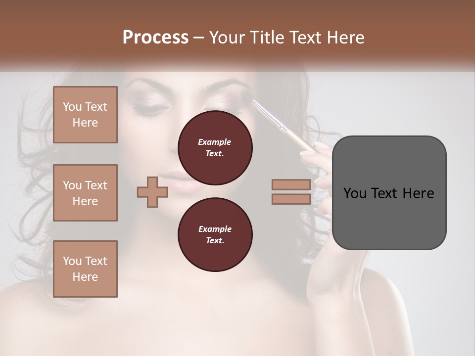 Style Glow Face PowerPoint Template