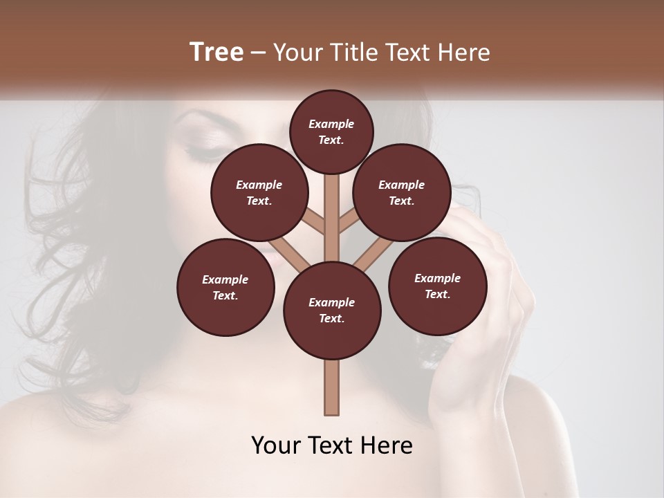 Style Glow Face PowerPoint Template