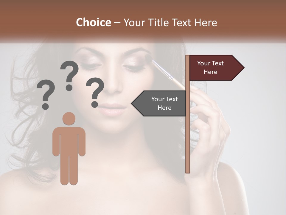 Style Glow Face PowerPoint Template