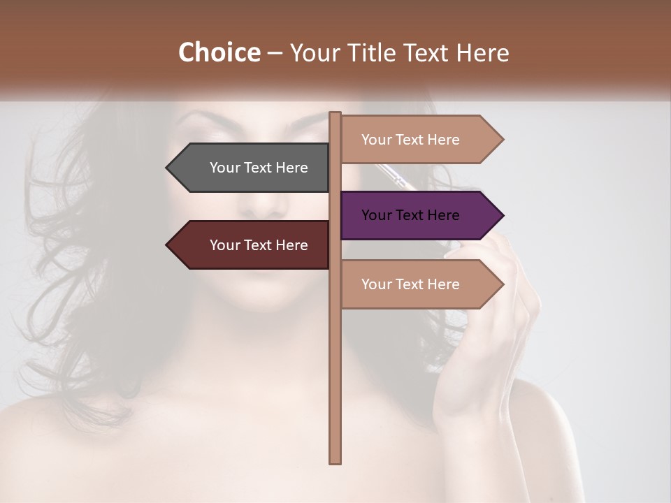 Style Glow Face PowerPoint Template
