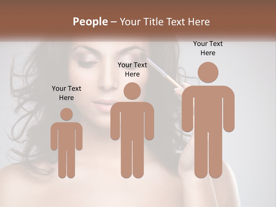 Style Glow Face PowerPoint Template