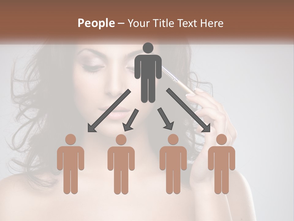 Style Glow Face PowerPoint Template