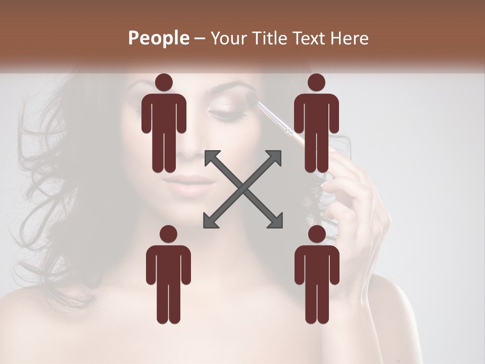 Style Glow Face PowerPoint Template