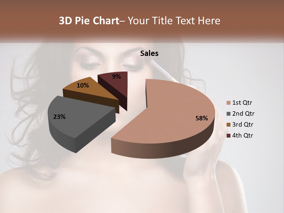Style Glow Face PowerPoint Template