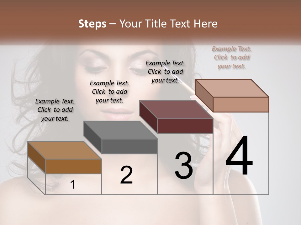 Style Glow Face PowerPoint Template