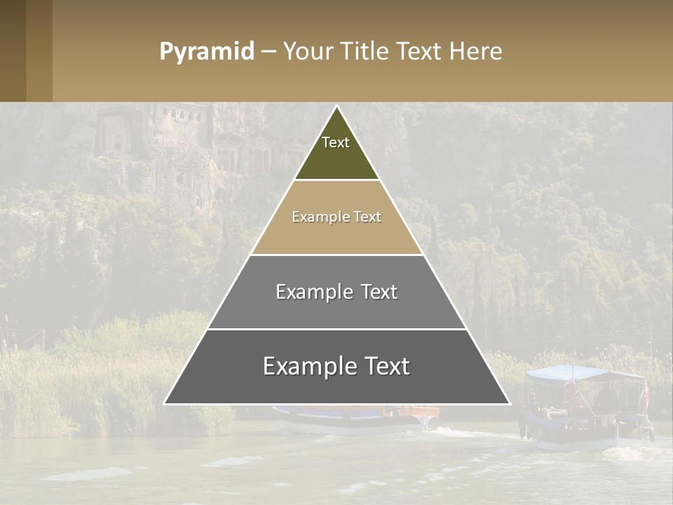 Rock Chamber River PowerPoint Template