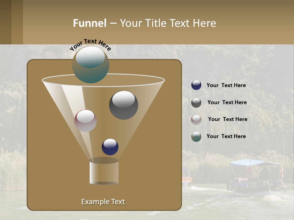 Rock Chamber River PowerPoint Template