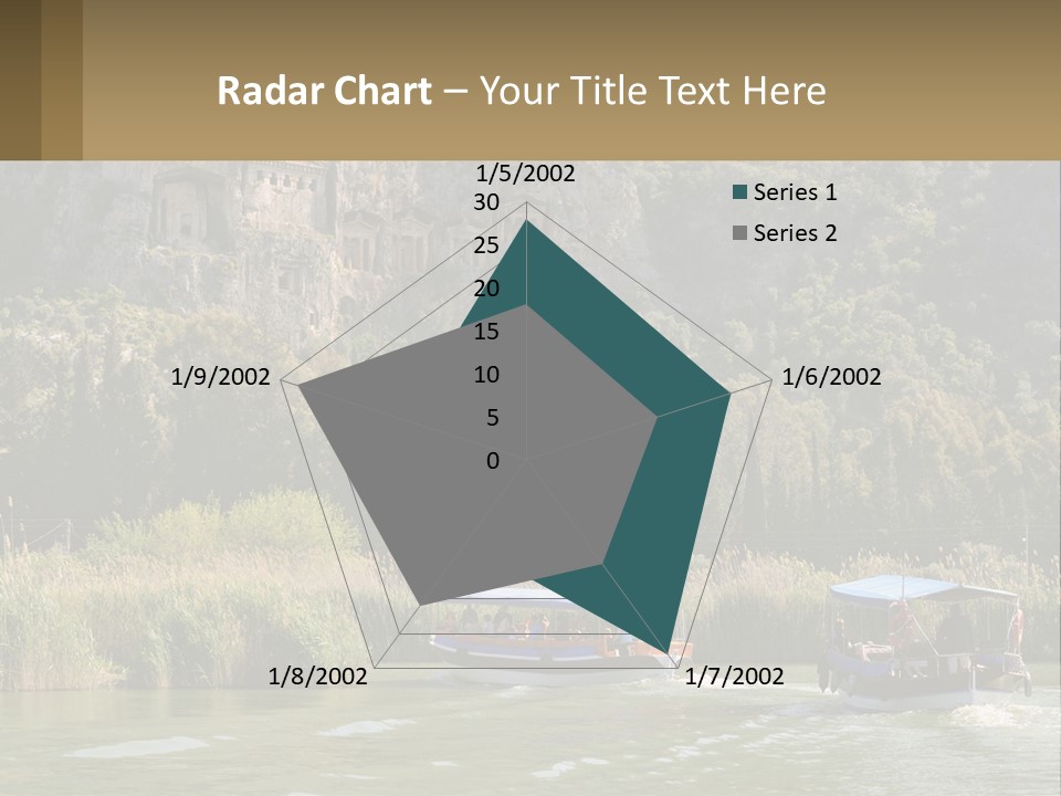 Rock Chamber River PowerPoint Template