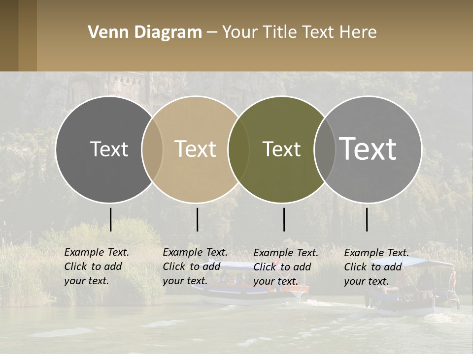 Rock Chamber River PowerPoint Template