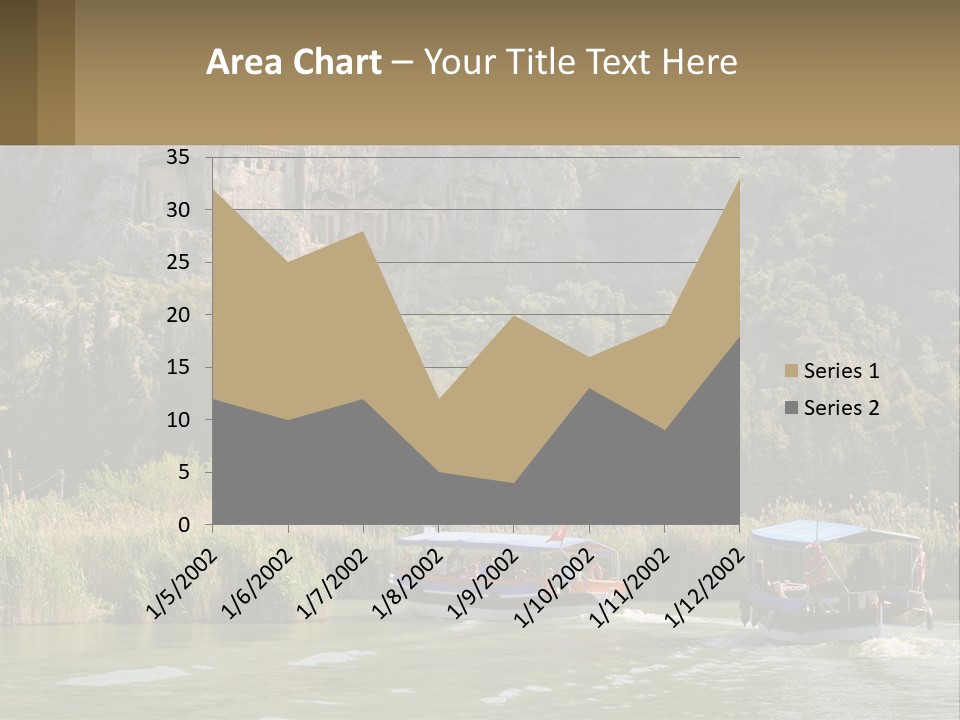 Rock Chamber River PowerPoint Template