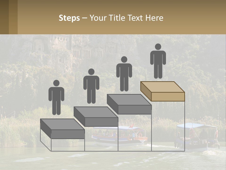 Rock Chamber River PowerPoint Template