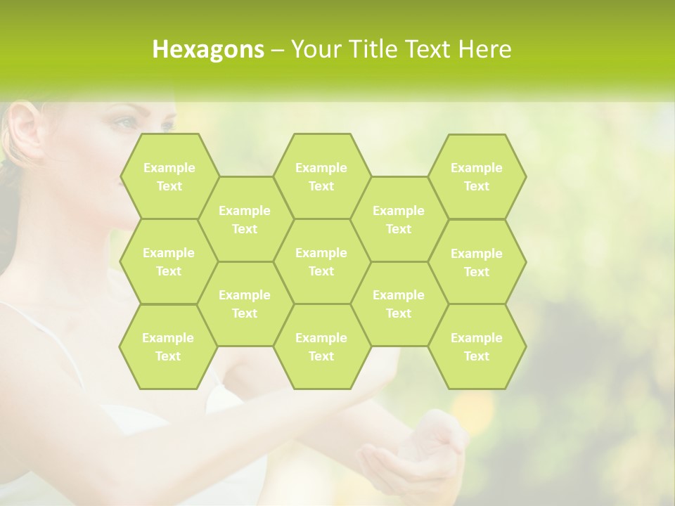 Focus Bright Caucasian PowerPoint Template