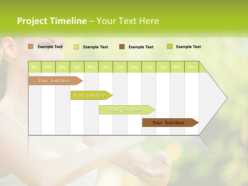 Focus Bright Caucasian PowerPoint Template