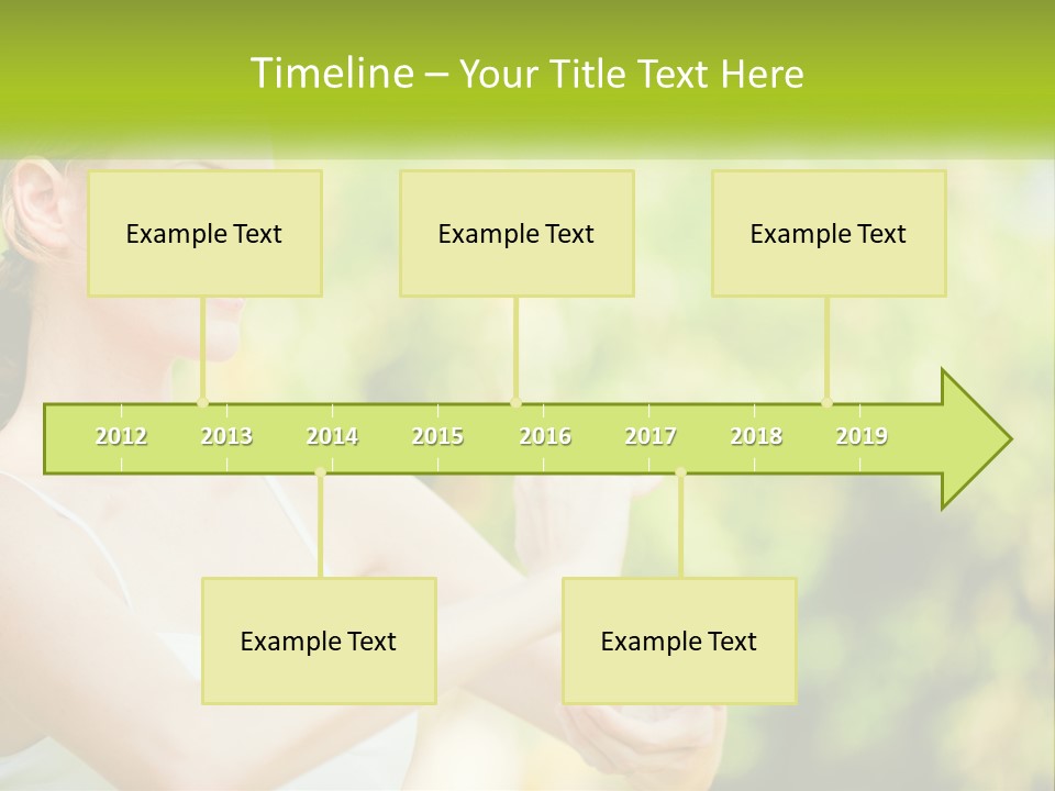 Focus Bright Caucasian PowerPoint Template