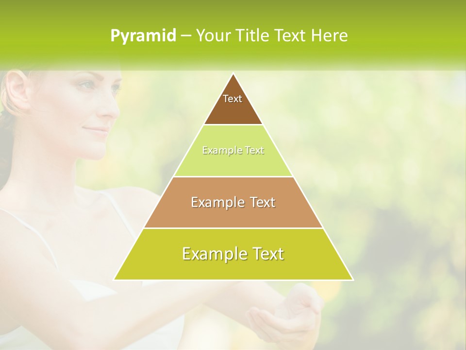 Focus Bright Caucasian PowerPoint Template