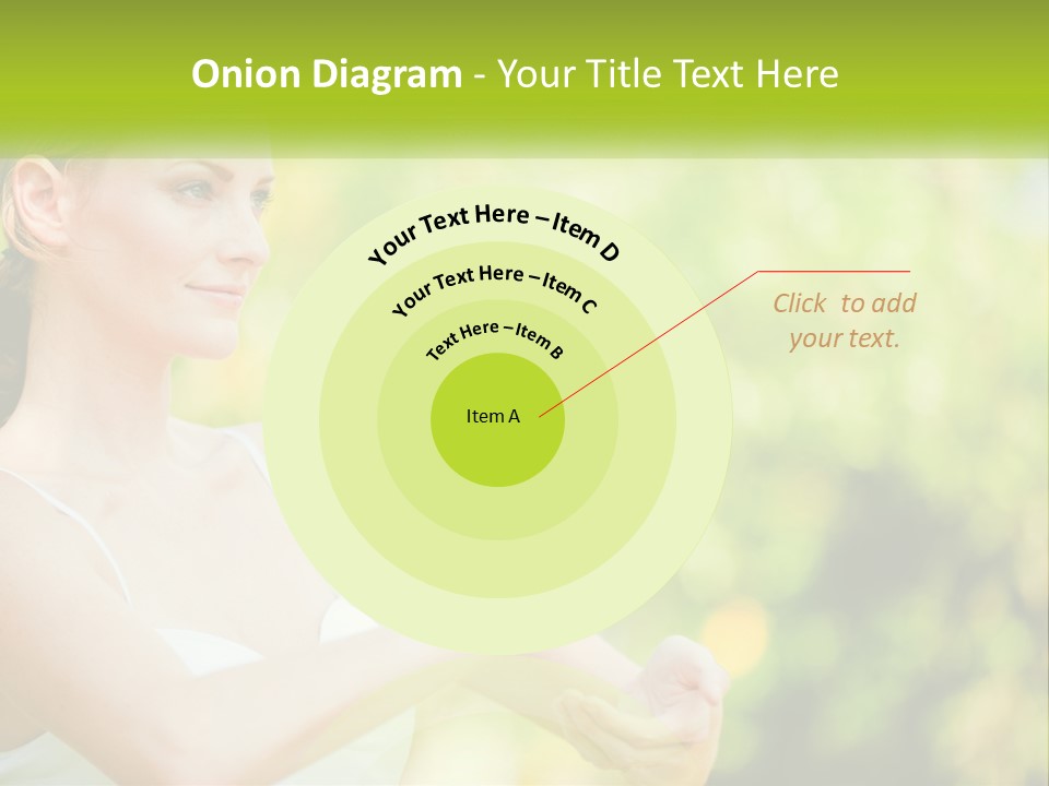 Focus Bright Caucasian PowerPoint Template