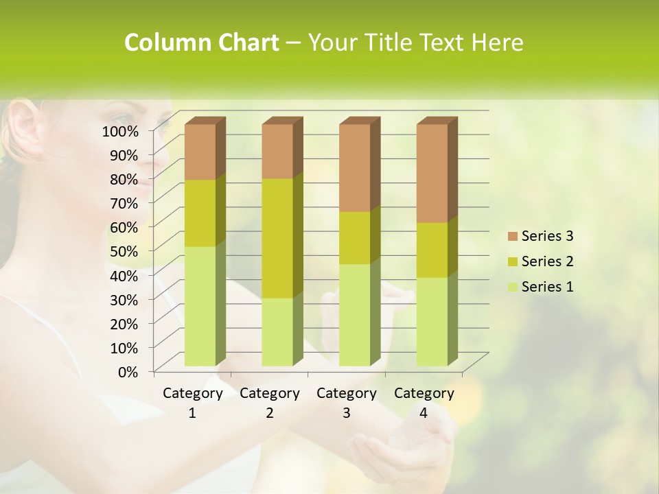 Focus Bright Caucasian PowerPoint Template
