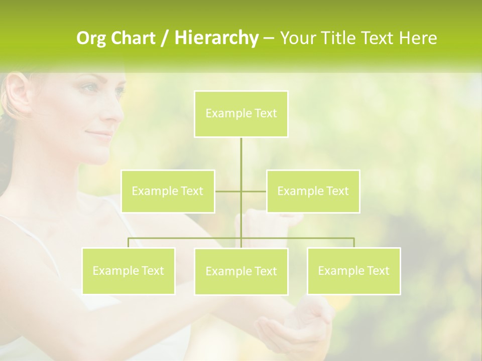 Focus Bright Caucasian PowerPoint Template