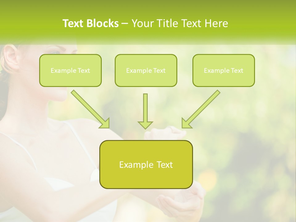 Focus Bright Caucasian PowerPoint Template