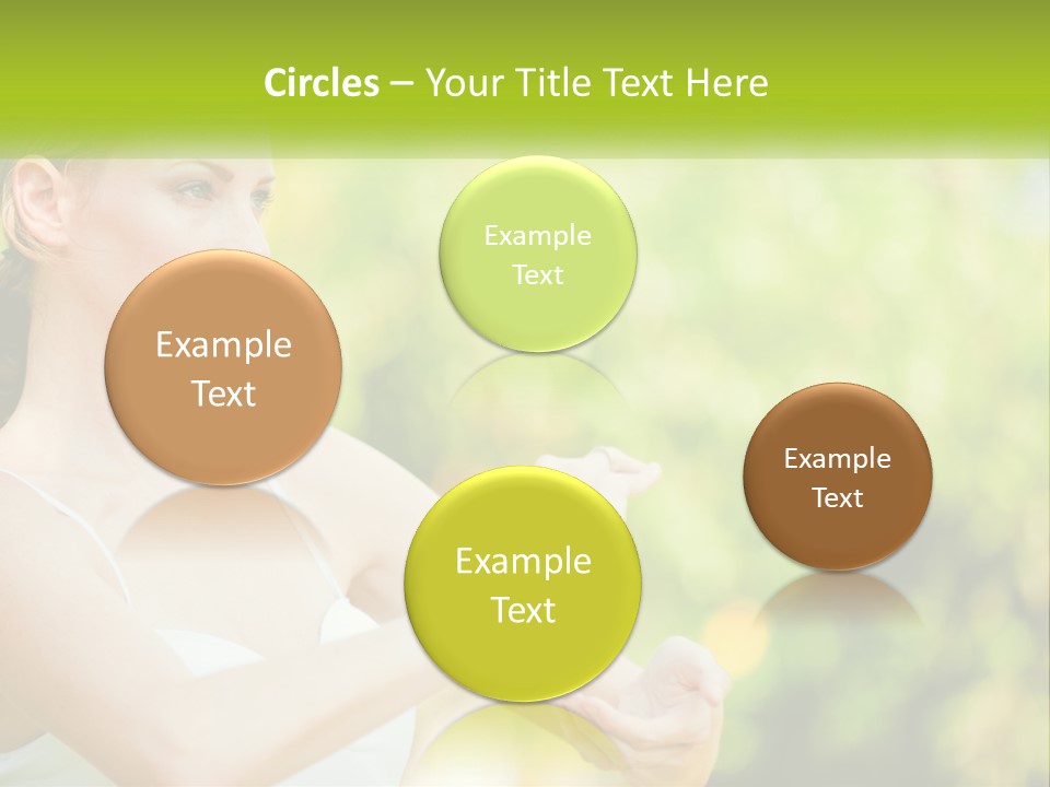 Focus Bright Caucasian PowerPoint Template