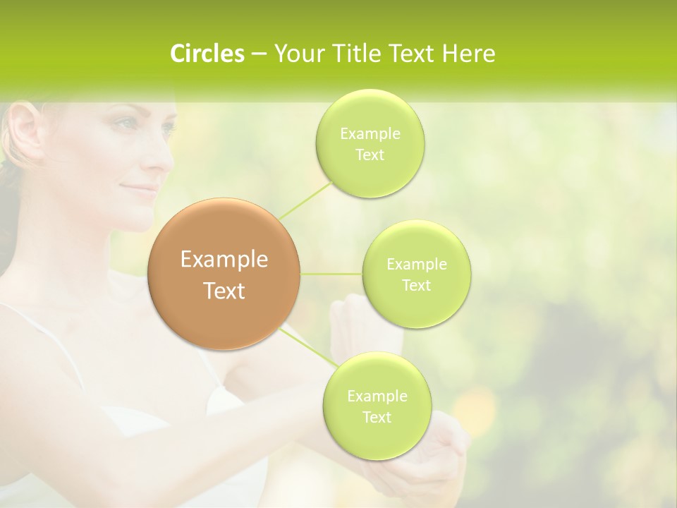 Focus Bright Caucasian PowerPoint Template