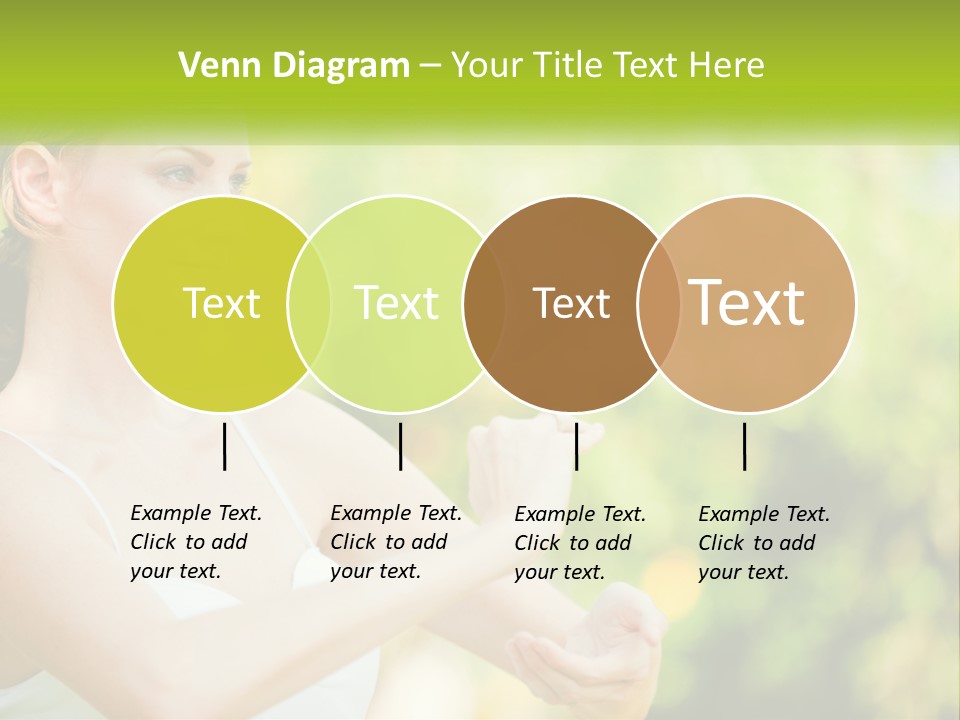 Focus Bright Caucasian PowerPoint Template