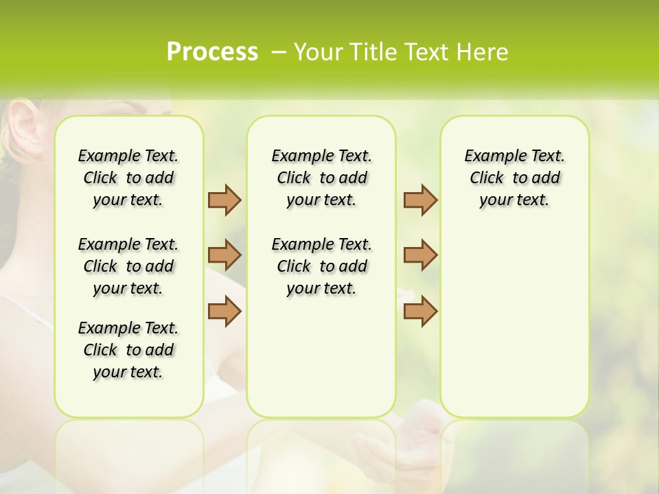 Focus Bright Caucasian PowerPoint Template