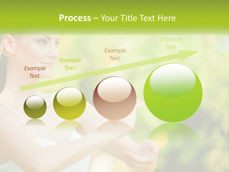 Focus Bright Caucasian PowerPoint Template