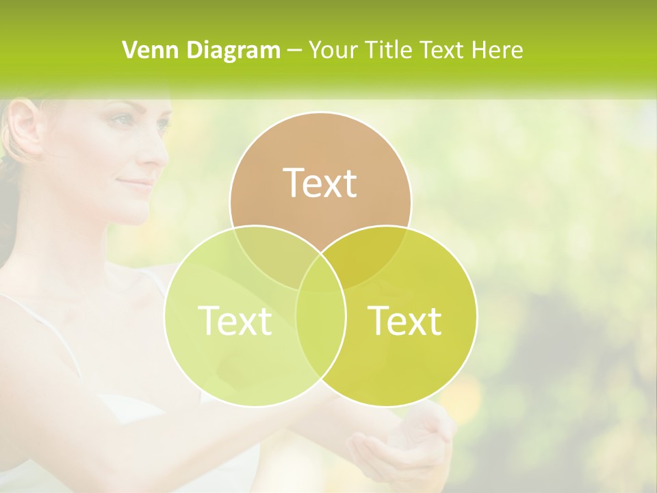 Focus Bright Caucasian PowerPoint Template