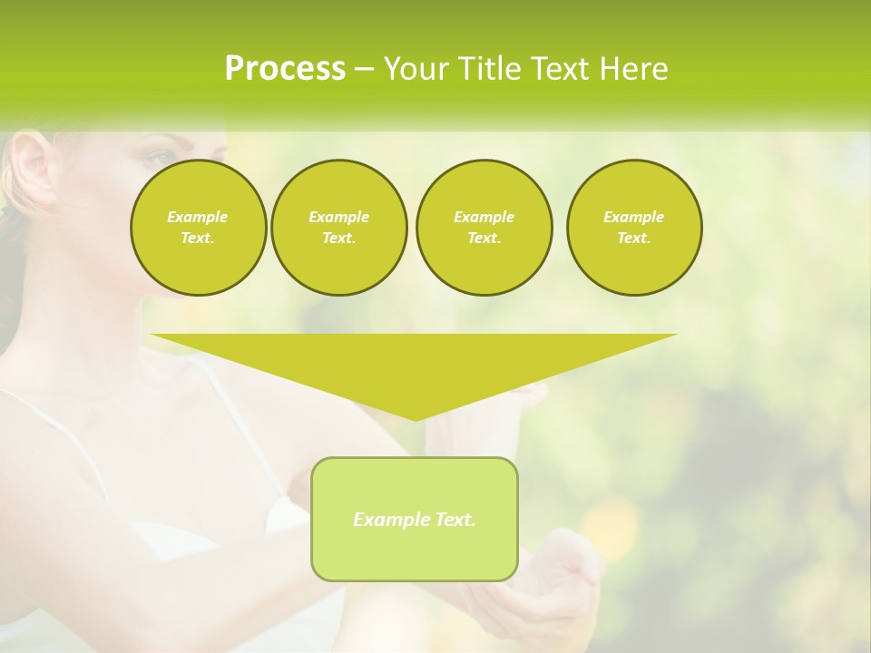 Focus Bright Caucasian PowerPoint Template