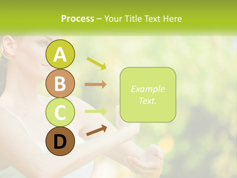 Focus Bright Caucasian PowerPoint Template