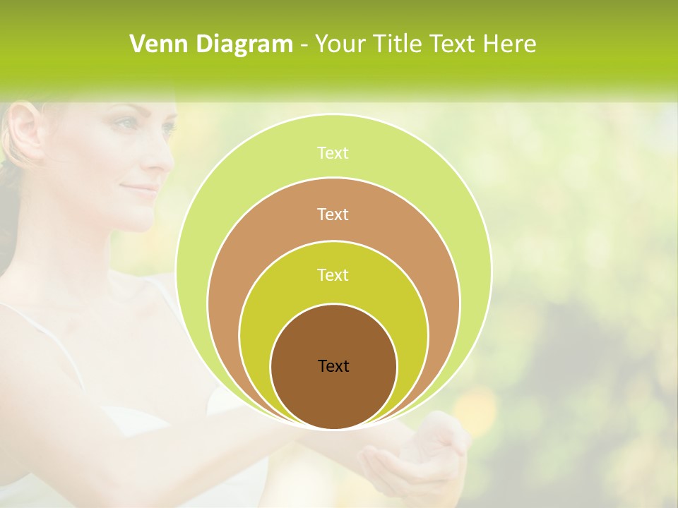 Focus Bright Caucasian PowerPoint Template