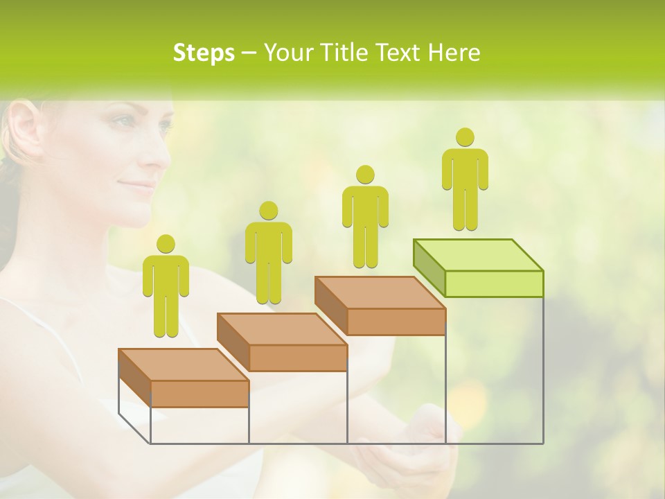 Focus Bright Caucasian PowerPoint Template