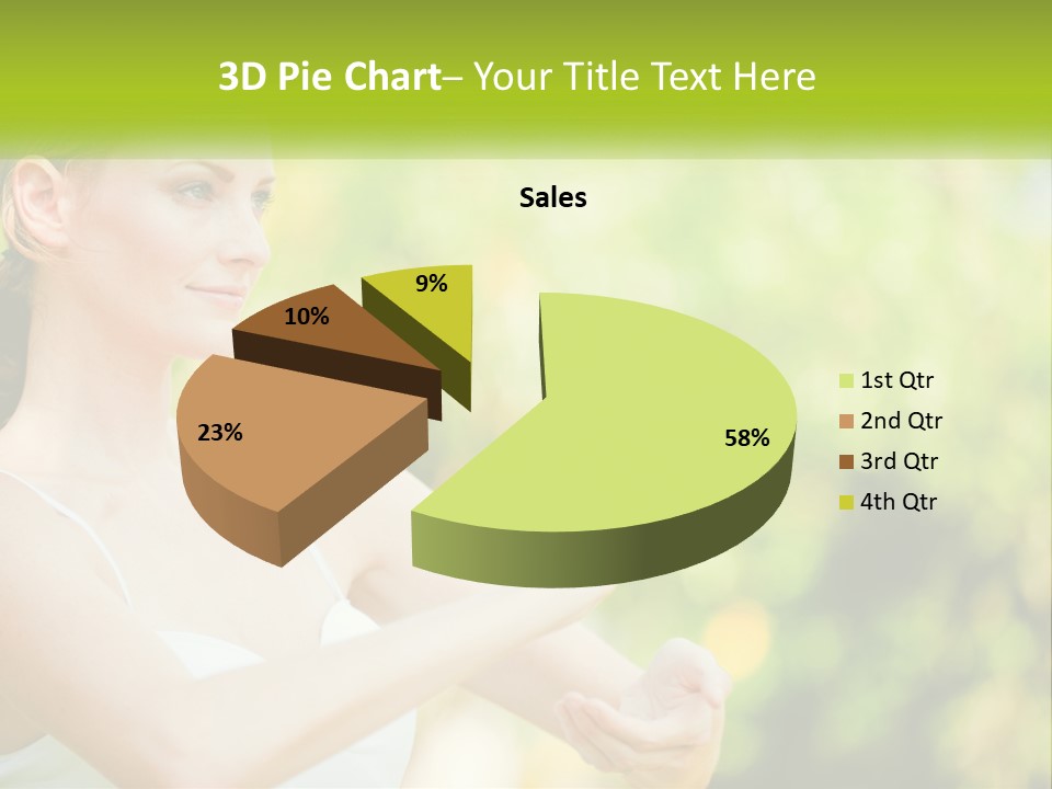 Focus Bright Caucasian PowerPoint Template