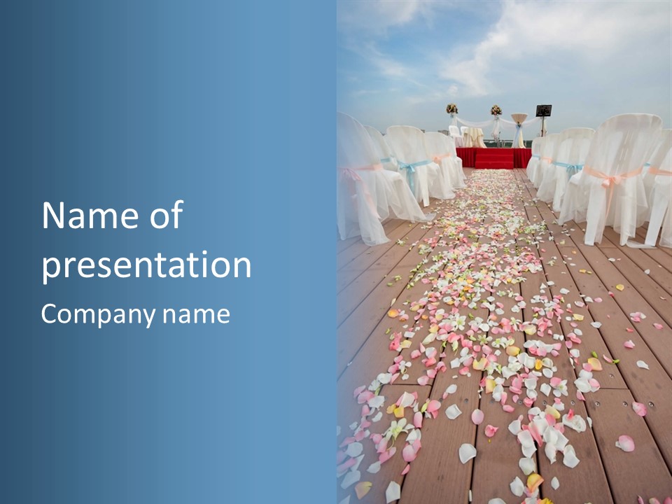 Wedding Decorative Marriage PowerPoint Template