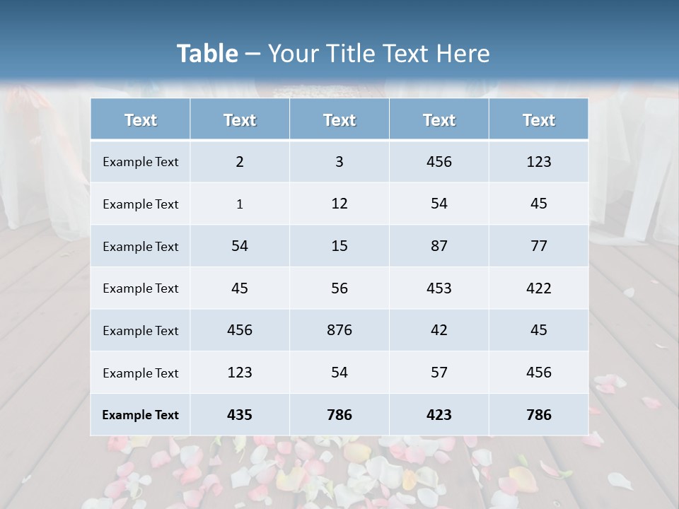 Wedding Decorative Marriage PowerPoint Template
