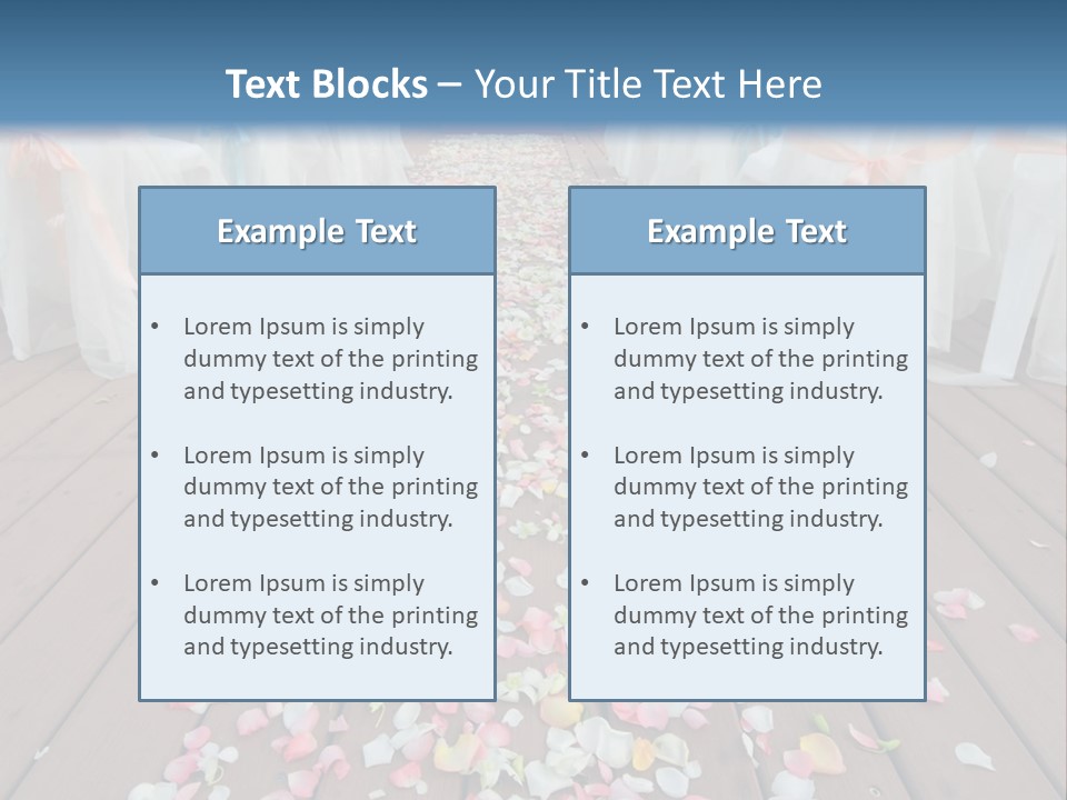 Wedding Decorative Marriage PowerPoint Template
