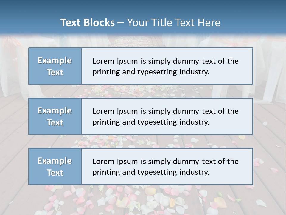 Wedding Decorative Marriage PowerPoint Template