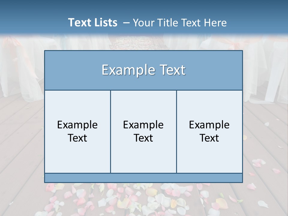Wedding Decorative Marriage PowerPoint Template