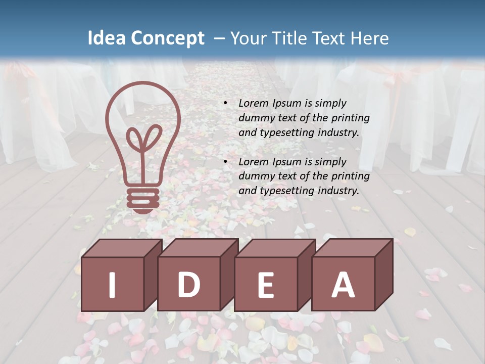 Wedding Decorative Marriage PowerPoint Template