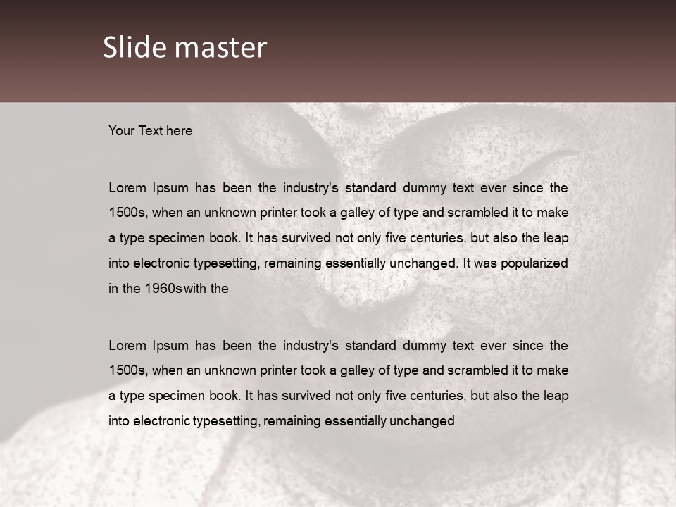 Peaceful Chinese Asia PowerPoint Template