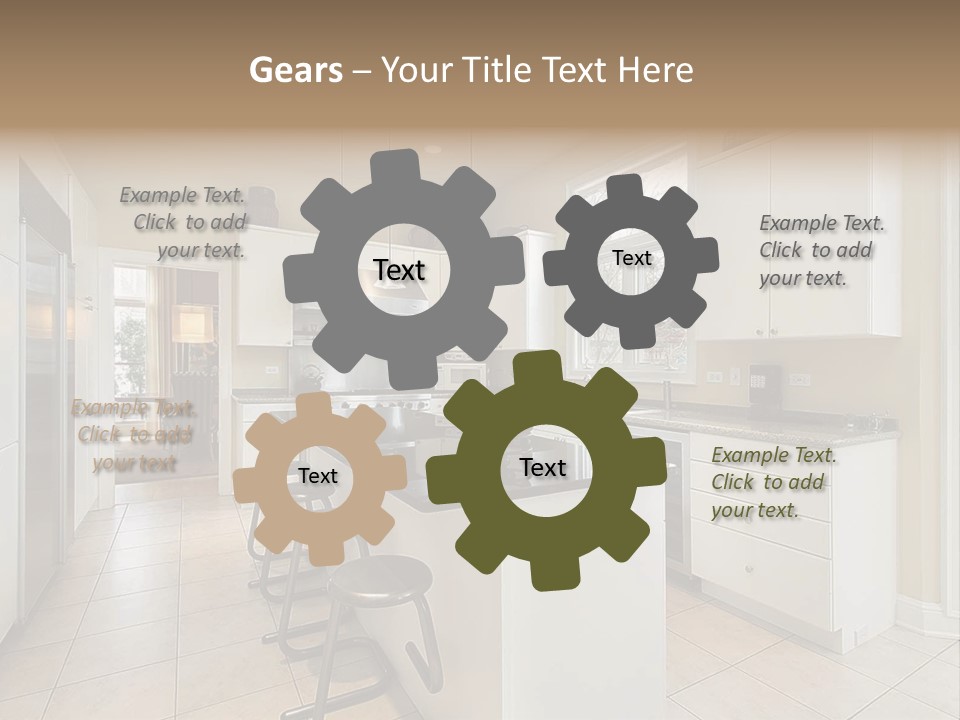 Stove Luxury Family PowerPoint Template