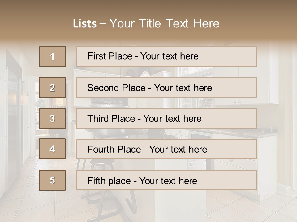 Stove Luxury Family PowerPoint Template