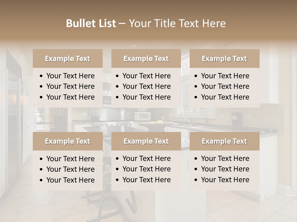 Stove Luxury Family PowerPoint Template