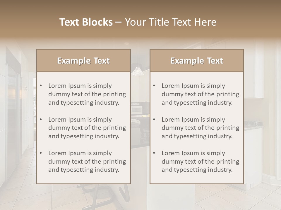 Stove Luxury Family PowerPoint Template