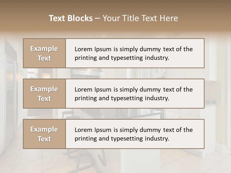 Stove Luxury Family PowerPoint Template