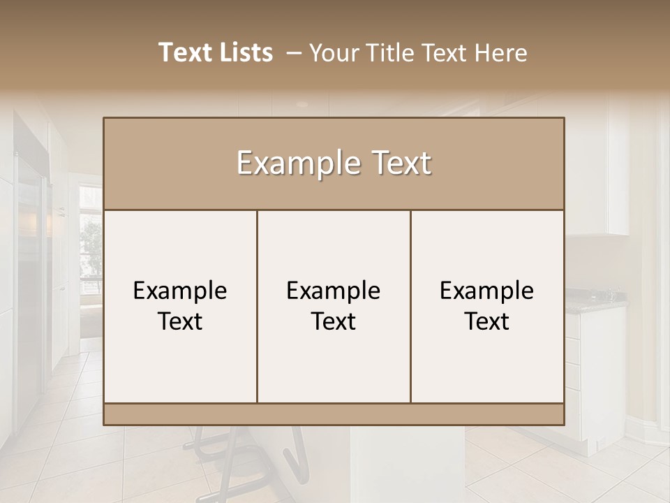 Stove Luxury Family PowerPoint Template
